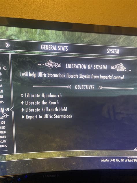 skyrim liberation of skyrim|liberation of skyrim not starting.